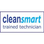 cleansmart trained technician carpet cleaning logo